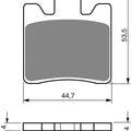Brake Pads Front & Rear For Yamaha Fjr 1300 A ABS/4 Pad Front Caliper 2006-2020
