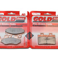 Brake Pads Front & Rear For Peugeot City Star One 150 2013-2014