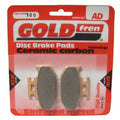 Brake Disc Pads Rear For Yamaha YZ 250 B (3XK) (2T) 1991