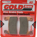 Brake Disc Pads Front For Keeway Silverblade 125 2007