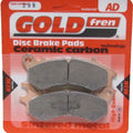 Brake Pads Front For Honda Nsc 50 R - 14" Wheels 2012-2016