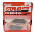 Brake Pads Front For John Deere Hpx 4x4 (Diesel) Gator (SN040000) 2010