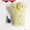Ims Natural 2.8 gal Fuel Tank+Screw Cap Kawasaki KX450F 2016-2018