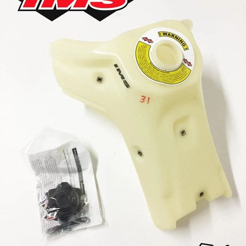 Ims Natural 2.5 gal Fuel Tank+Screw Cap Kawasaki KX450 2019-2023