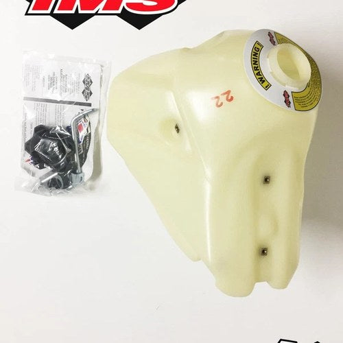 Ims Natural 2.4 gal Fuel Tank+Screw Cap Kaw KX80 91-00, KX85 01-13, KX100-95-01