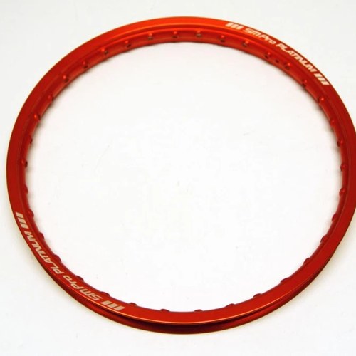 SM Pro Platinum Rim Gloss Orange 160-21, 36 Spoke Hole