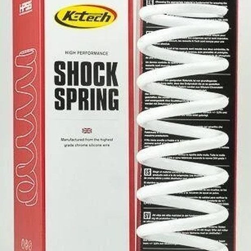K-TECH Shock Absorber Spring, 63N (63x250) White, 63-250-63