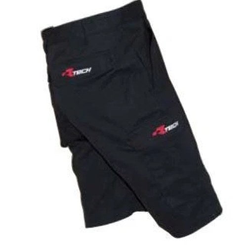 R-TECH Embroidered Black Cargo SHORTS- X-LARGE