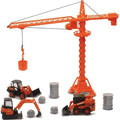 Newray Die Cast Model Kubota Construction Vehicles With Crane Set, Scale 1:64