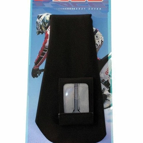 Wamc BLACK/BLUE Seat Cover W/POCKET Gas EC125/250 02-06, Fse 400/450 02-06
