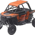 Newray Die Cast Model Polaris Rzr XP1000, Orange & Black, Scale 1:18
