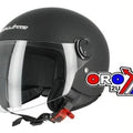 S-LINE Road Helmet Road XS 54 Matt Black, Half Jet Visor