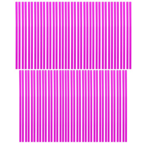 Pink Spoke Skin Set 8.5" & 7.5", 76 Pcs