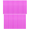 Pink Spoke Skin Set 8.5" & 7.5", 76 Pcs