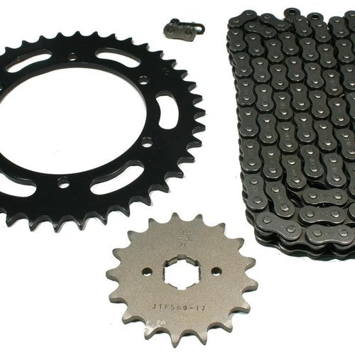 Yamaha RZ350, 1984-1985, O-Ring Chain and 17/40 Sprocket Set - RZ 350