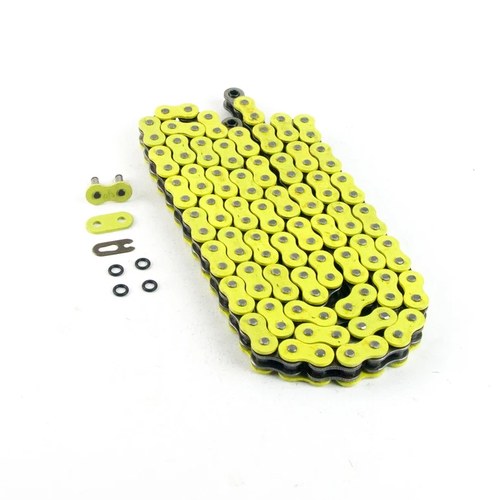 Kawasaki KX125, 1988-1993, 520-112 Yellow O-Ring Drive Chain - KX 125