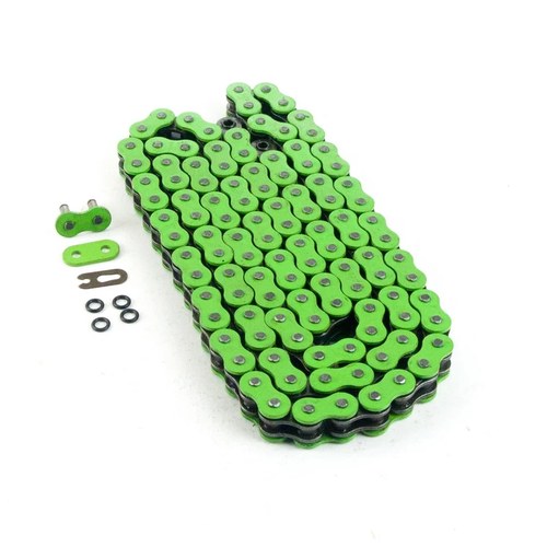 Kawasaki KDX200, 1995-2006, Green O-Ring Drive Chain - Kdx 200