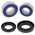 Kawasaki KX125, 1982-1984, Front Wheel Bearings and Seals - KX 125