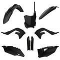 Polisport Plastic Kit + Fork Guards Kawasaki KX250F 21-24, KX450F 19-23, Black