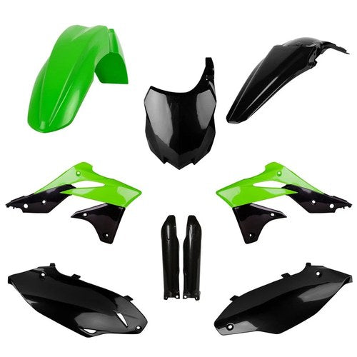 Polisport Plastic Kit + Fork Guards Kawasaki KX250F 13-16, OEM 13