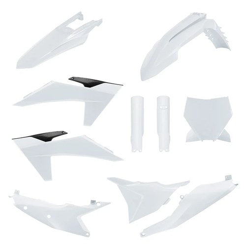 Polisport Plastic Kit + Fork Guards KTM SX/SX-F 2023-2024, White