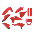 Polisport Plastic Kit + Fork Guards Gas EC250-300, EC250F-350F 21-23, Red
