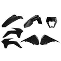 Polisport Plastic Kit KTM EXC/EXC-F 2014-2016, Front End Restyling 19, Black