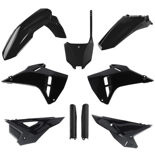 Polisport Plastic Kit Honda CRF250R 22-24, CRF450R 21-24, Black Crf 2025 Restyle