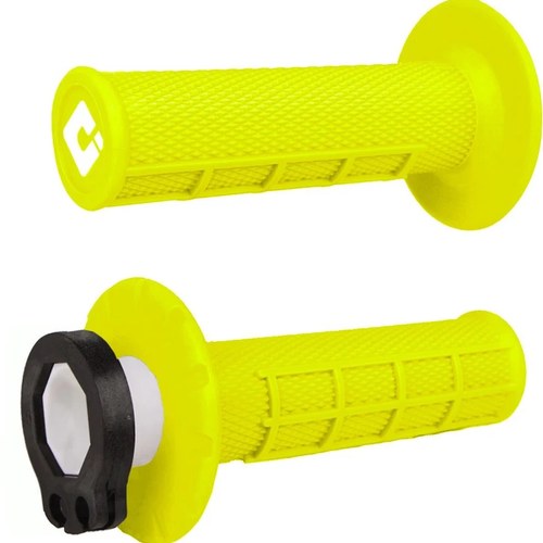 Odi Grips Half Waffle Lock On Flo Yellow