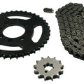 Kawasaki KE100, 1982-2001, Chain & 13/40 Sprocket Set - Geared Down, More Power