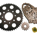Honda SL100, 1971-1972, Chain and 14/49 Sprocket Set - SL 100 Motosport