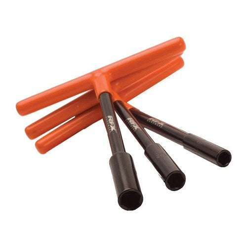 Rfx Pro T-Bar Set Rubber Handle 8 mm/10 mm/13 mm (Black / Orange)