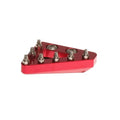 Rfx Pro Replacement CNC Solid Rear Brake Foot Pedal Lever Tip (Red)