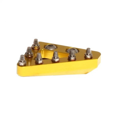 Rfx Pro Replacement CNC Solid Rear Brake Foot Pedal Lever Tip (Yellow)