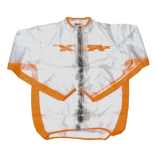 Rfx Sport Wet Jacket Adult (Clear / Orange S)