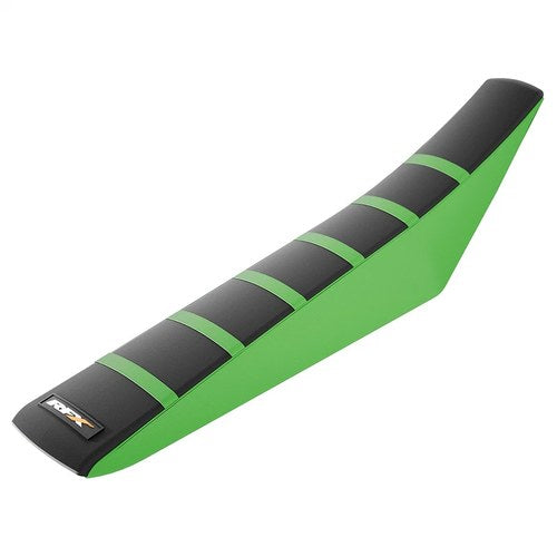 Rfx Pro Ribbed Seat Cover For Kawasaki KX450F 16-18 (Green / Black / Green)