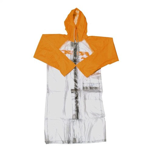 Rfx Rain Coat Long (Orange M)