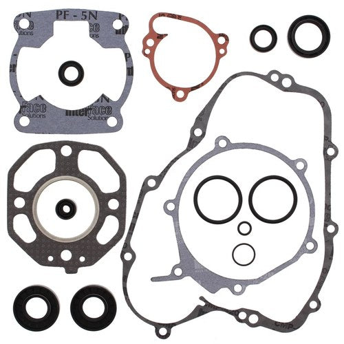 Kawasaki KX 80, 1986-1987, Complete Gasket Set with Seals - KX80