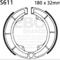 Suzuki GS 550 DB/DC 1977-1978 Ebc Rear Brake Shoes S611