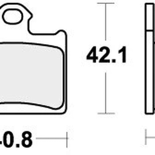 Sbs Brake Pads Rear For Husqvarna TC 85 2014 - 2020