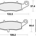 Sbs Brake Pads Front For Suzuki M50 800 Boulevard 2005 - 2018