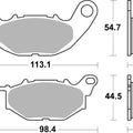 Sbs Brake Pads Front For Yamaha YP 125 RA Xmax ABS 2017 - 2019