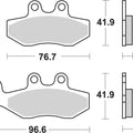 Sbs Brake Pads Front For Piaggio Vespa Gts 300 Super Notte 2019 - 2020