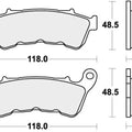 Sbs Brake Pads Front For Harley Davidson XL 883 L Super Low 2014 - 2018