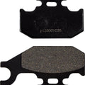 Rear Qualifier Brake Pads For Yamaha Yfm 400 FG 4X4 2007