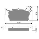 Brake Pads CMSGF187, image 3 of 4