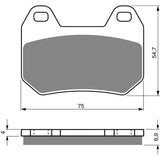 Brake Pads 1312-20287914, image 3 of 3