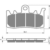 Brake Pads 1312-20288738, image 2 of 3