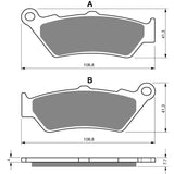 Brake Pads 1312-20288738, image 3 of 3