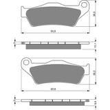 Brake Pads 1312-20287961, image 3 of 3